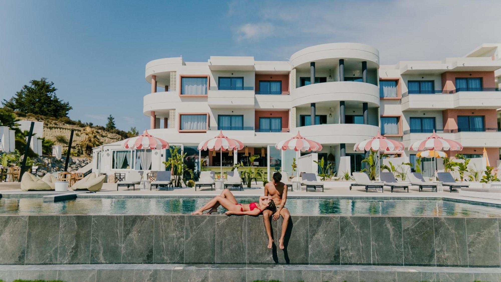 The Palms Concept Hotel Adults Only 16 Plus Faliraki Exterior foto